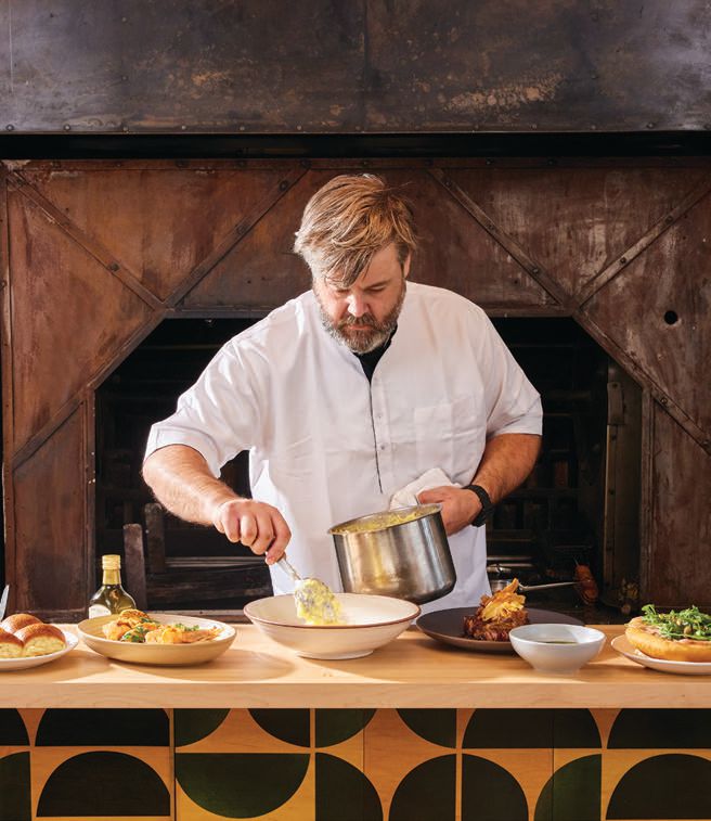 Chef-owner Dirk Tolsma at Acre ACRE PHOTO COURTESY OF BRAND
