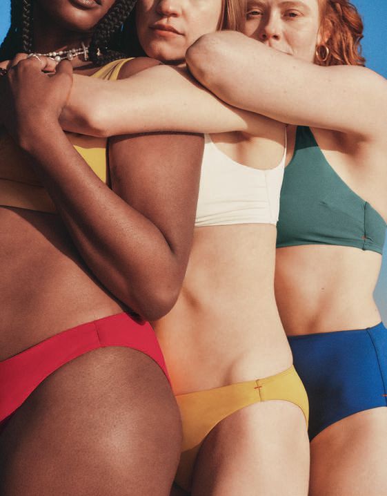 Styles from the Everlane Swim collection PHOTO COURTESY OF BRANDS