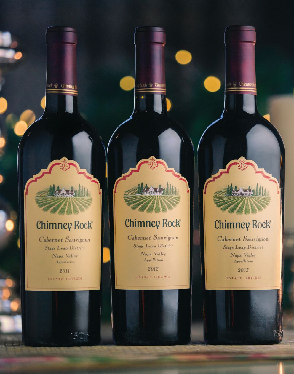 Chimney Rock’s estate cabernet sauvignon is one of the finest in the region PHOTO BY: BOTTLE BRANDING