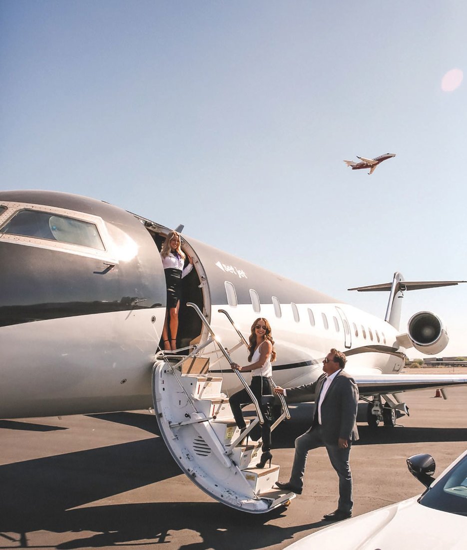 Set Jet makes private travel safe and convenient. PHOTO COURTESY OF BRANDS