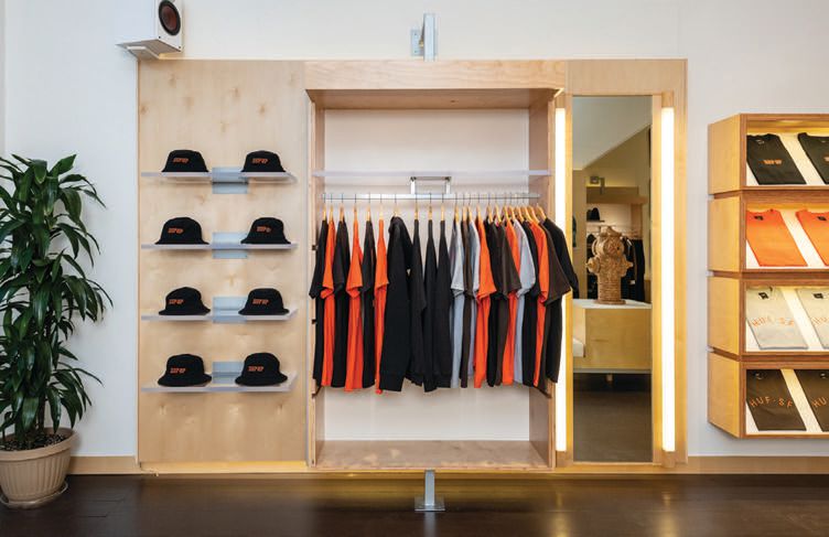 Inside HUF’s new SF store PHOTO: BY PAUL DYER