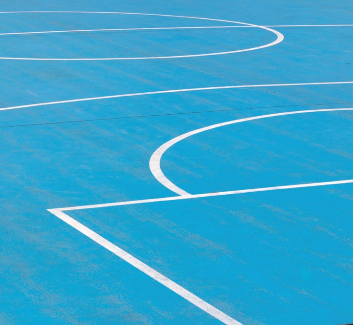 “Basketball has, for a long time, been my favorite sport, and I have continued playing up until the pandemic” BASKETBALL COURT PHOTO BY JEAN PHILIPPE DELBERGHE FOR UNSPLASH