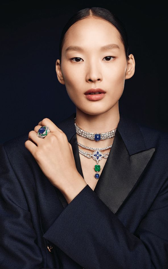 The Le Mythe three-row necklace PHOTO COURTESY OF LOUIS VUITTON