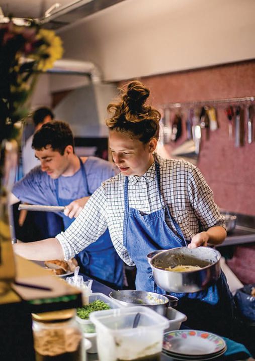 Chef Micaela Najmanovich of Argentina brings her culinary talents from ANAFE, the Buenos Aires eatery she owns and runs with her partner Nico Arcucci. NAJMANOVICH PHOTO COURTESY OF MICAELA NAJMANOVICH