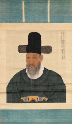 Portrait of Oh Myeonghang, 1728-1800, Korea, Joseon dynasty (1392-1910), ink and colors on silk, Gyeonggi Provincial Museum PHOTO: © GYEONGGI PROVINCIAL MUSEUM; COURTESY OF GRAHAM HOLOCH, © CREATIVITY EXPLORED LICENSING, LLC