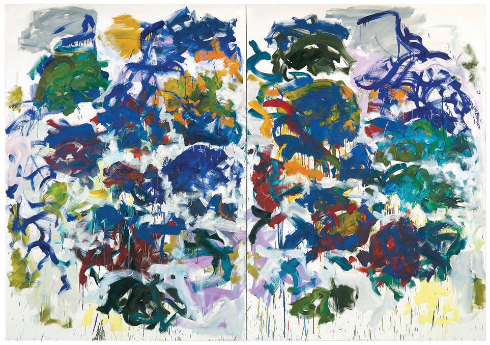 Joan Mitchell, “Sunflowers” (1990-91) PHOTO: BY BRIAN BUCKLEY