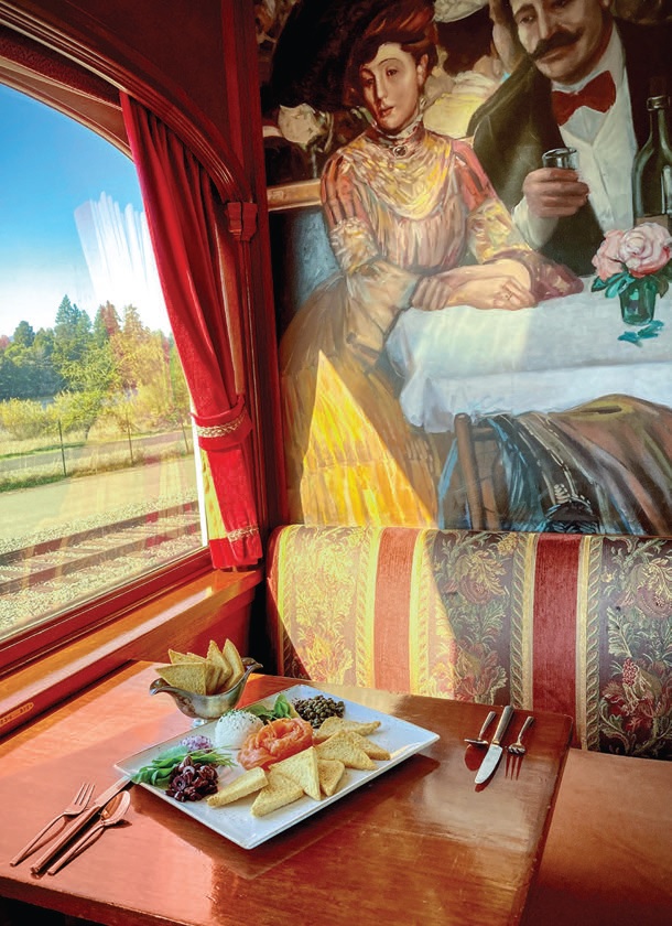 Hop on the Napa Valley Wine Train for an out-of-the-box wine country experience this season PHOTO: BY TYSON V. ININGER/TVRPHOTOGRAPHY.COM