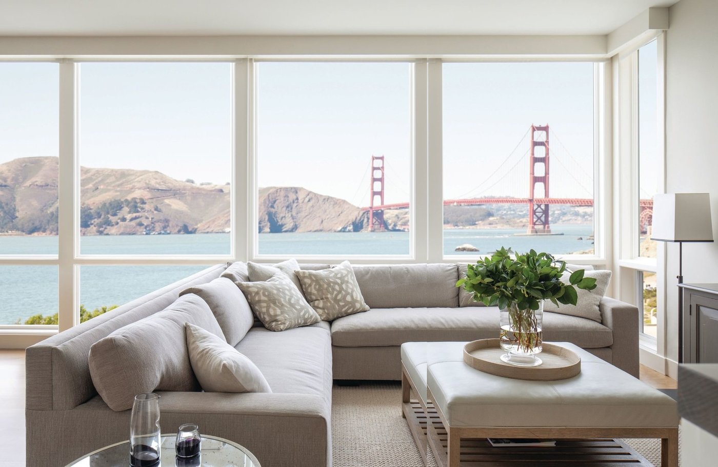 The Sea Cliff home offers stunning views from every room PHOTOGRAPHED BY BESS FRIDAY