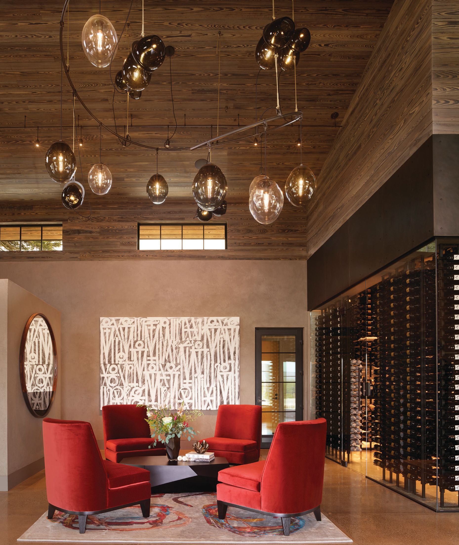 The new tasting room
at Napa’s Seven Apart Winery. PHOTO BY PAUL DYER