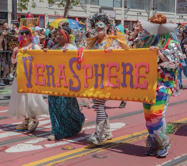 The parade steps off again for the first time in three years on June 26. PHOTO COURTESY OF SF PRIDE