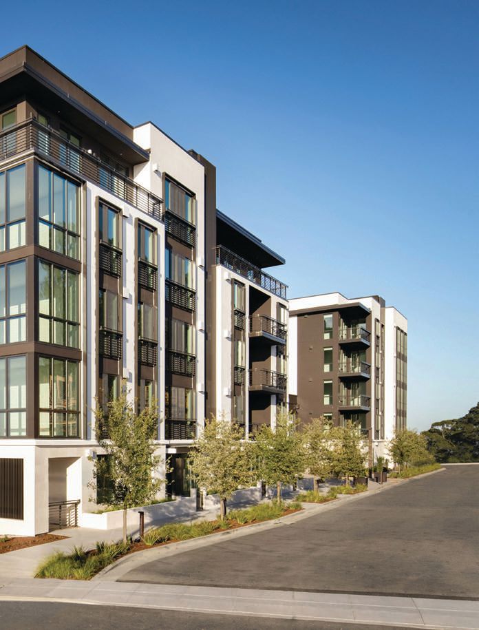 The exterior of The Bristol, which recently saw its first residents move in. PHOTO COURTESY OF YERBA BUENA ISLAND