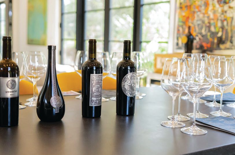 Award-winning bottles from Stones Wine. PHOTO COURTESY OF STONES WINE