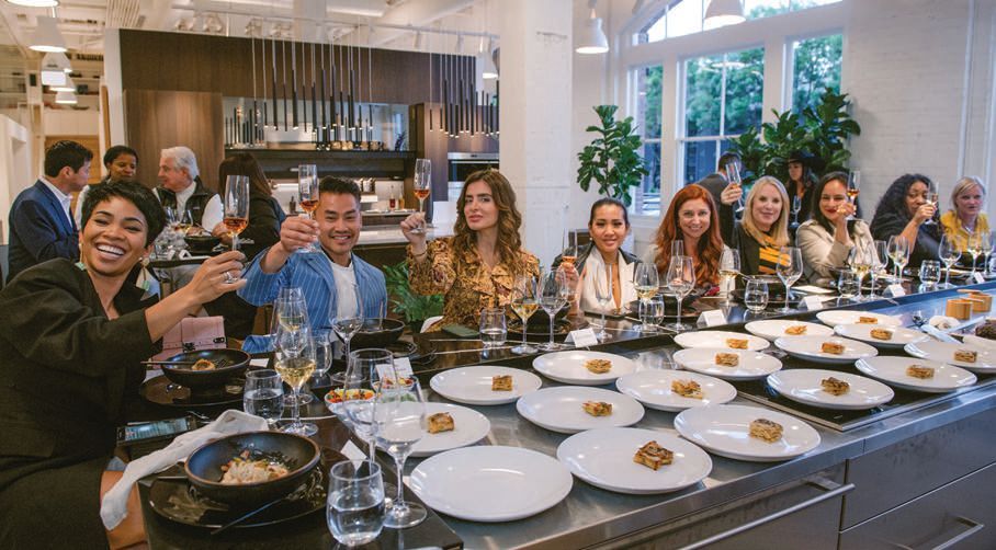 Special dinners at the Riggs showroom in the Design
District PHOTO: BY MICHAELA JOY PHOTOGRAPHY
