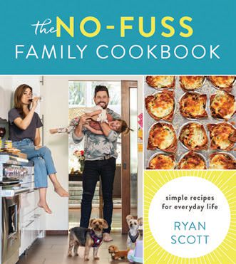 The No-Fuss Family Cookbook: Simple Recipes for Everyday Life; Don’t-Tell-Anyone-It’s-Vegan Swiss chard Caesar salad with handtorn croutons. BOOK COVER PHOTO COURTESY OF HOUGHTON MIFFLIN HARCOURT