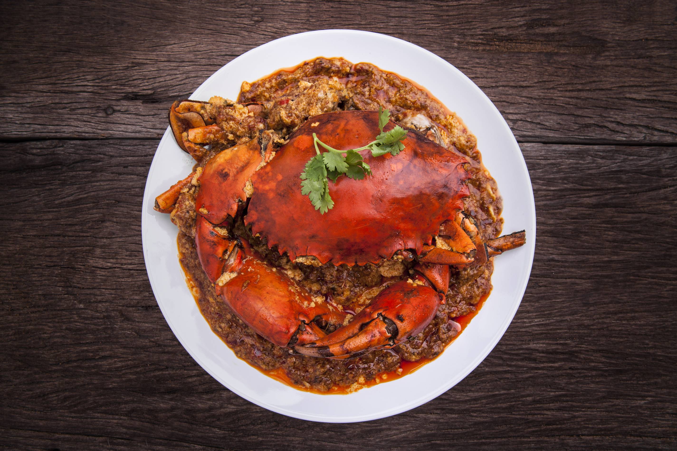 crab cooked in spices